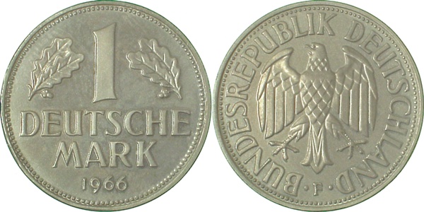 1 DM 1966 F PP Proof