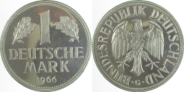 1 DM 1966 G PP Proof J385