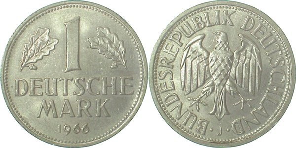 1 DM 1966 J bfr J385 1 Mark