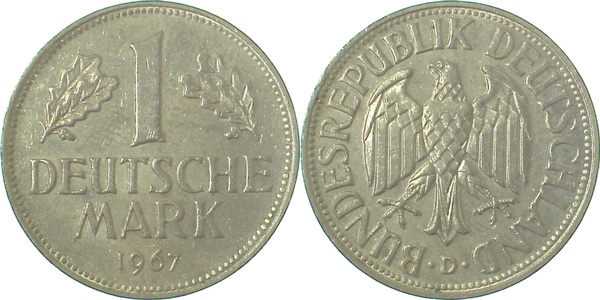 1 Mark 1967 D f bfr J385