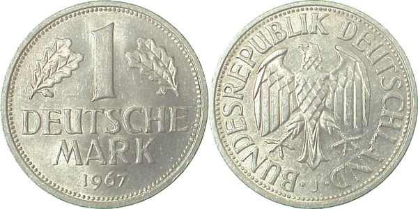 1 Mark 1967 J vz/bfr J385