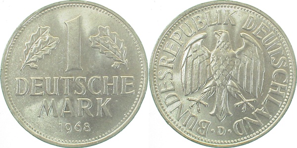 1 Mark 1968 D bfr J385