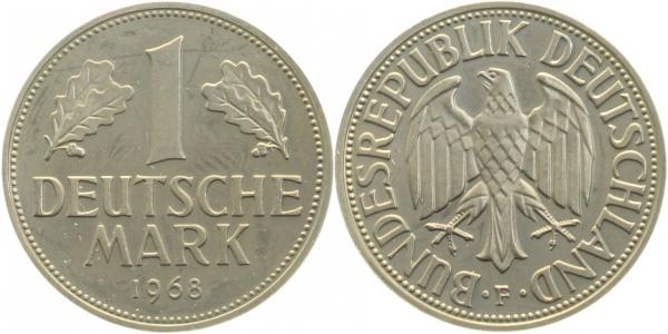 1 Mark 1968 F PP Proof J385