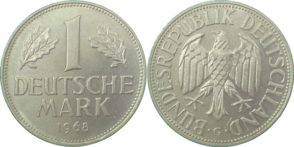 1 Mark 1968 G stgl J385