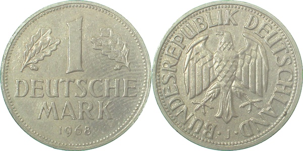 1 Mark 1968 J vz/bfr J385