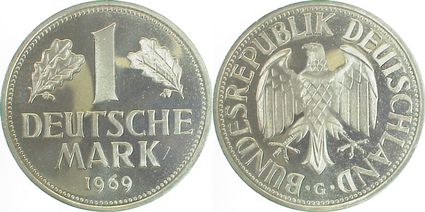 1 DM 1969 G PP Proof J385