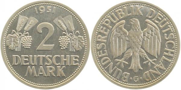 2 DM 1951 G Ähren J386