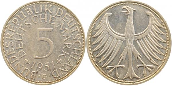 5 DM 1951 G vz J387