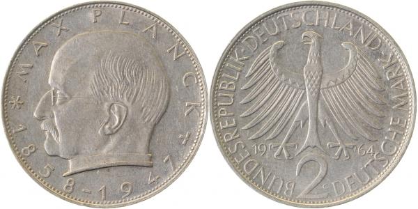 2 DM Max Planck 64G Vorzüglich
