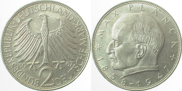 2 DM M.PL. 1967 D circ.