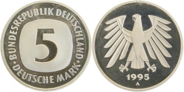 5 DM 1995 A PP Proof J415