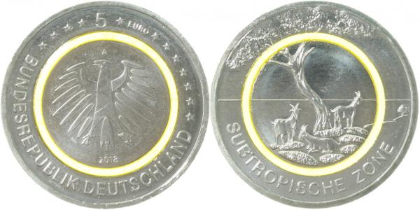 5 Euro Subtr Zone 2018 A bfr J627 bfr 5 Euro