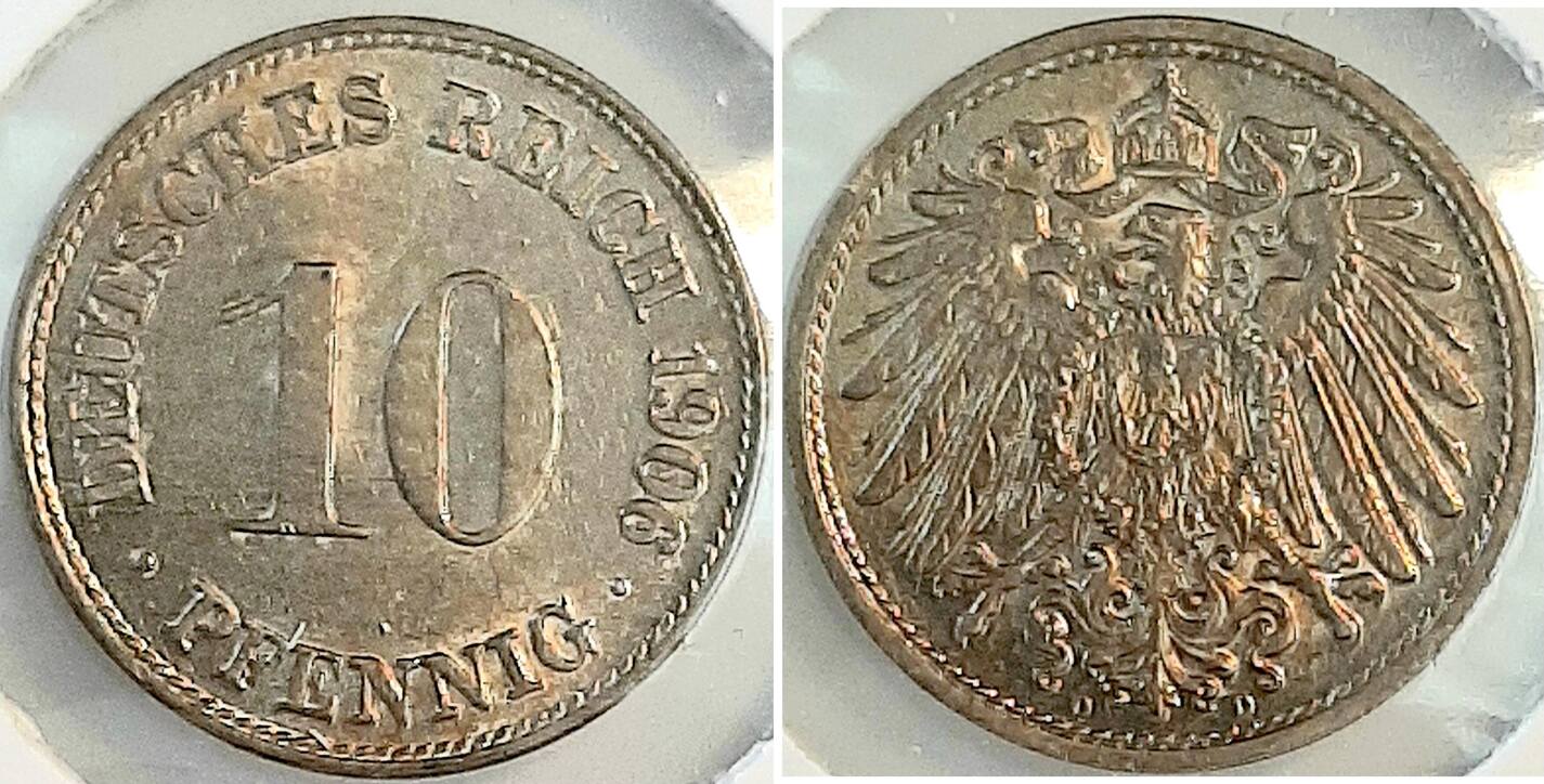 10 Pfennig 1906 D J013