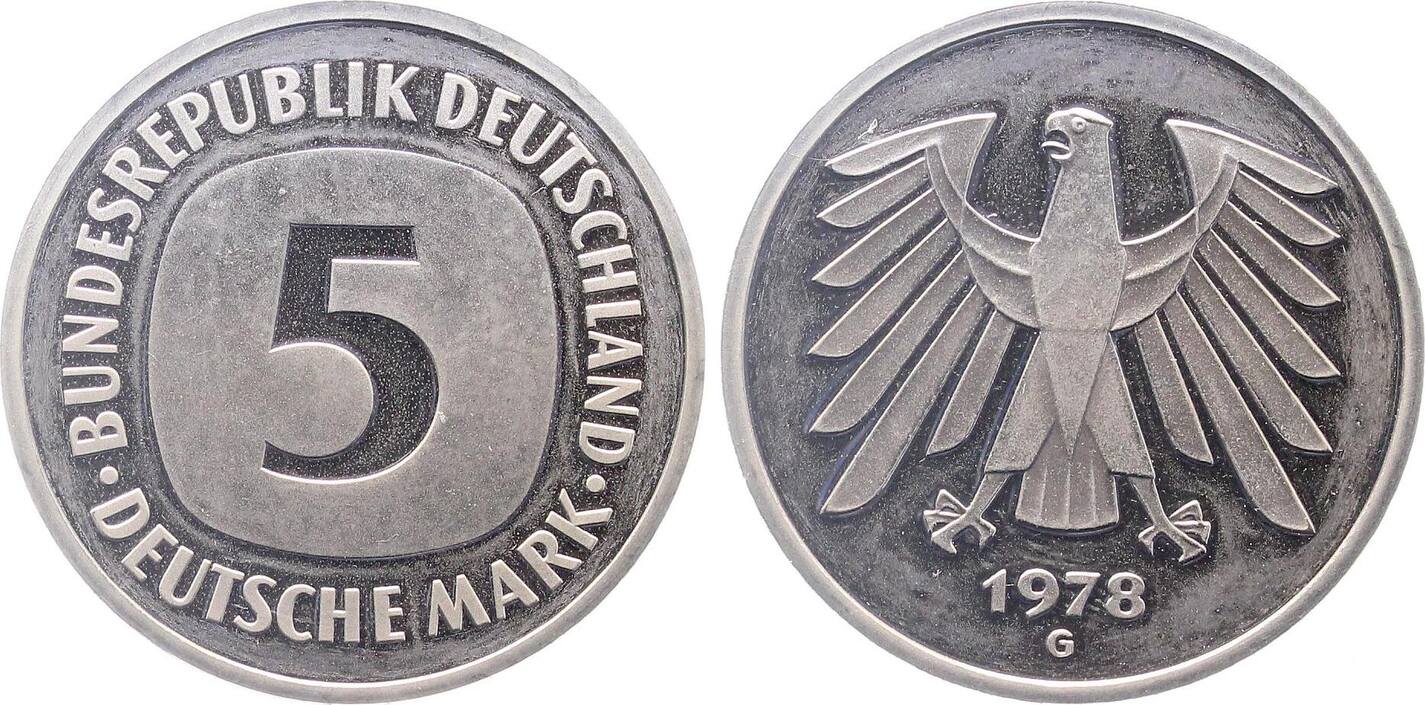 5 M 1978 G Proof J415
