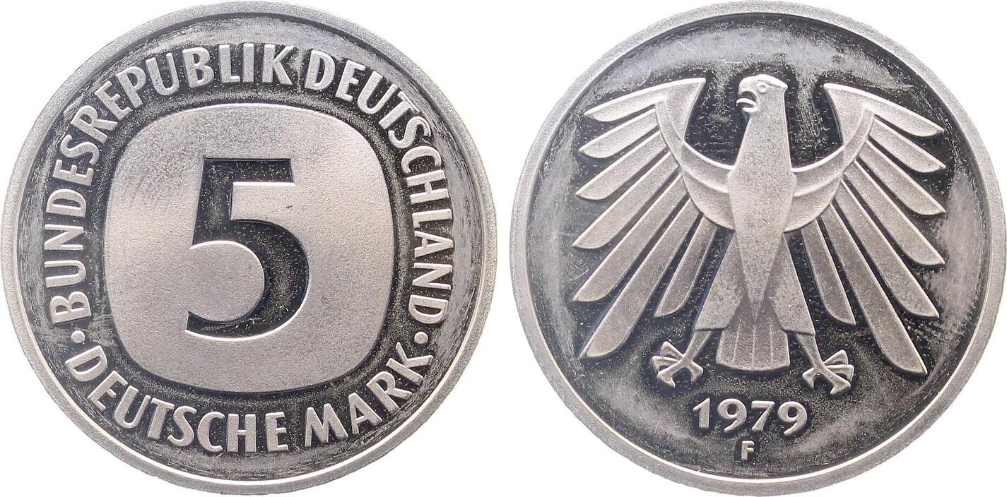 5 DM 1979 F J415 Proof PP