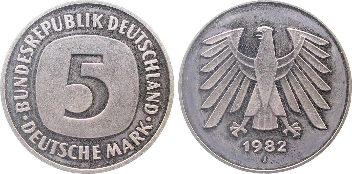 5 DM 1982 J J415 Proof PP