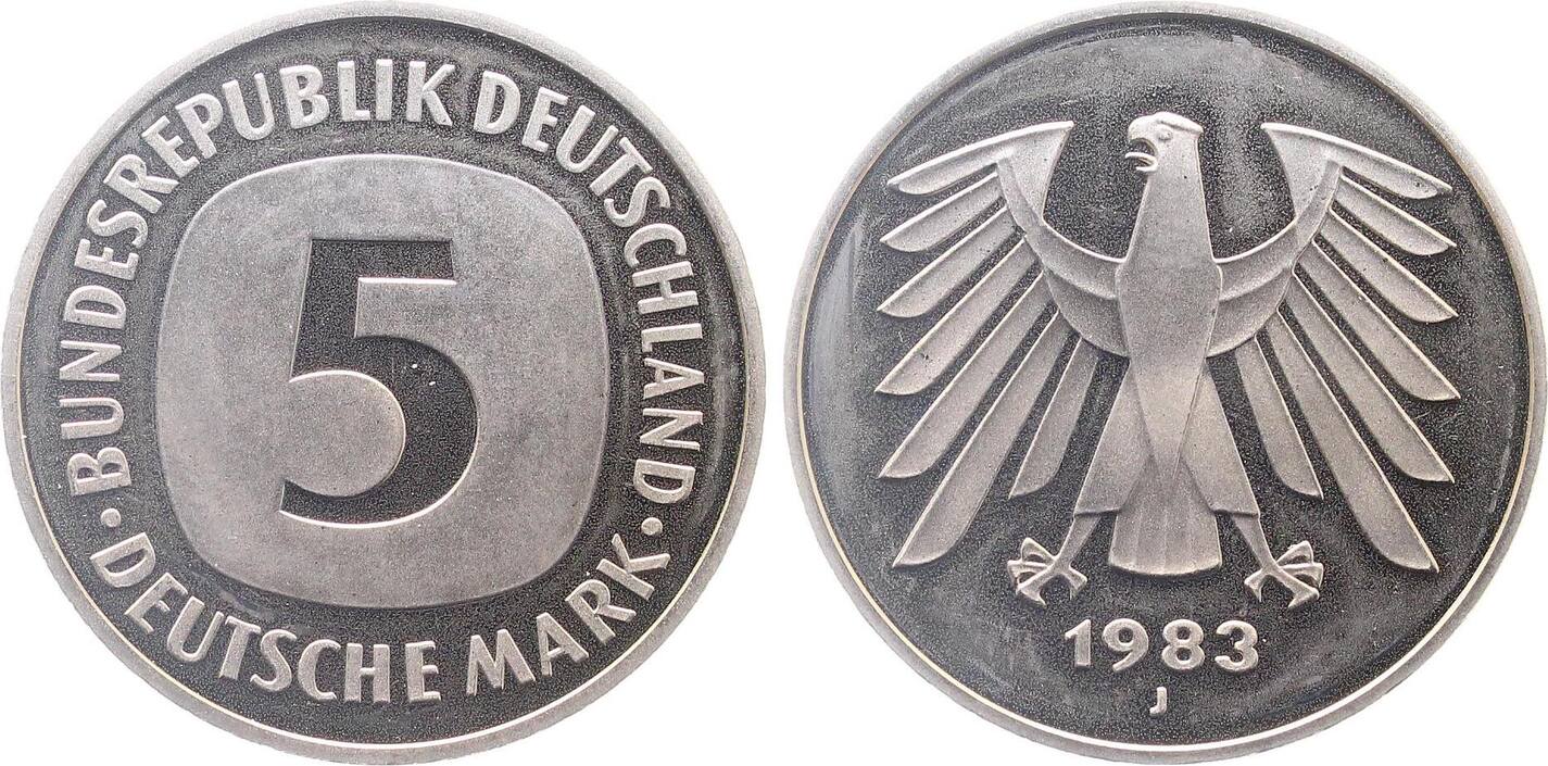 5 DM 1983 G PP Proof J415