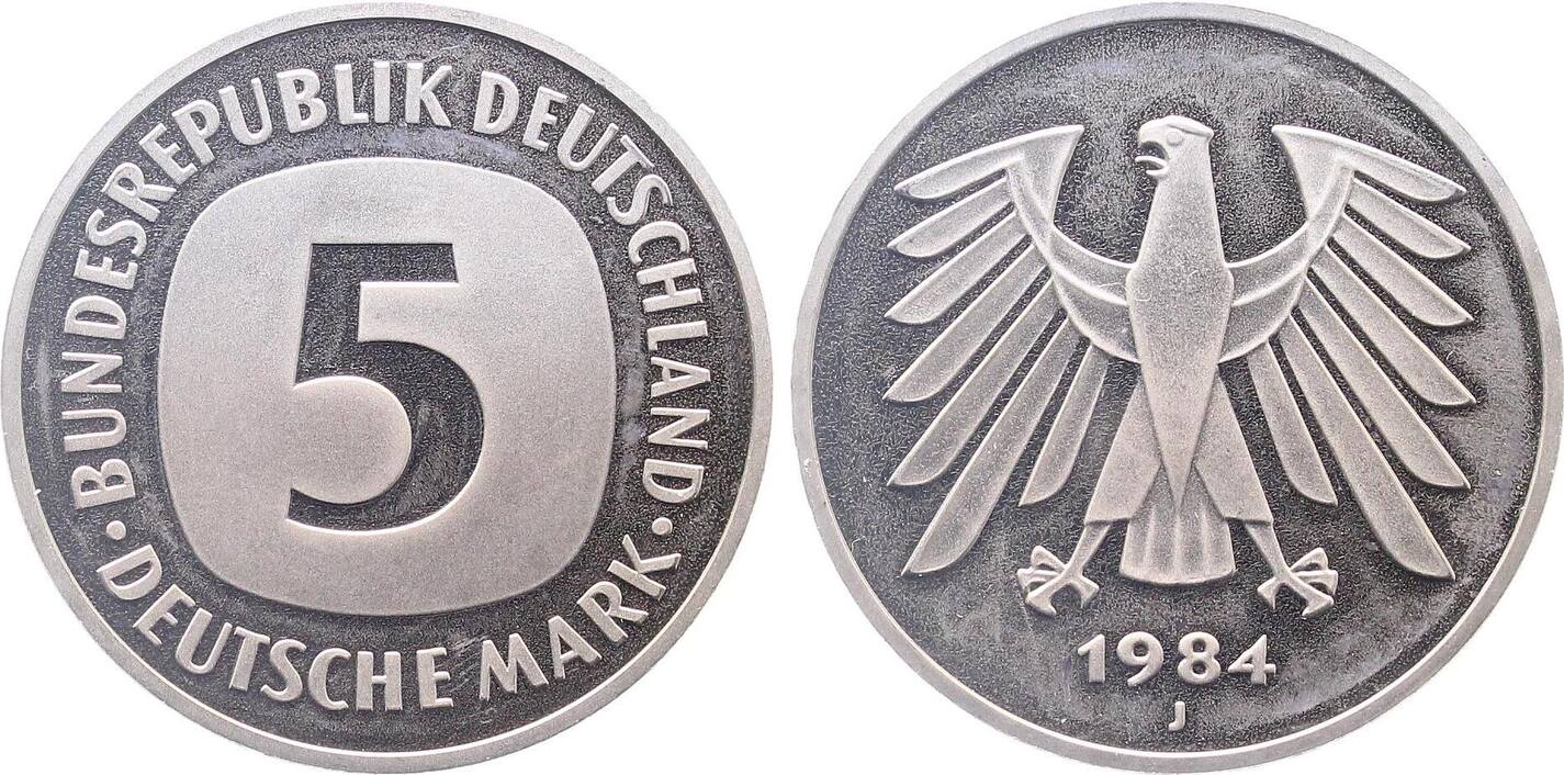 5 DM 1984 J PP Proof J415