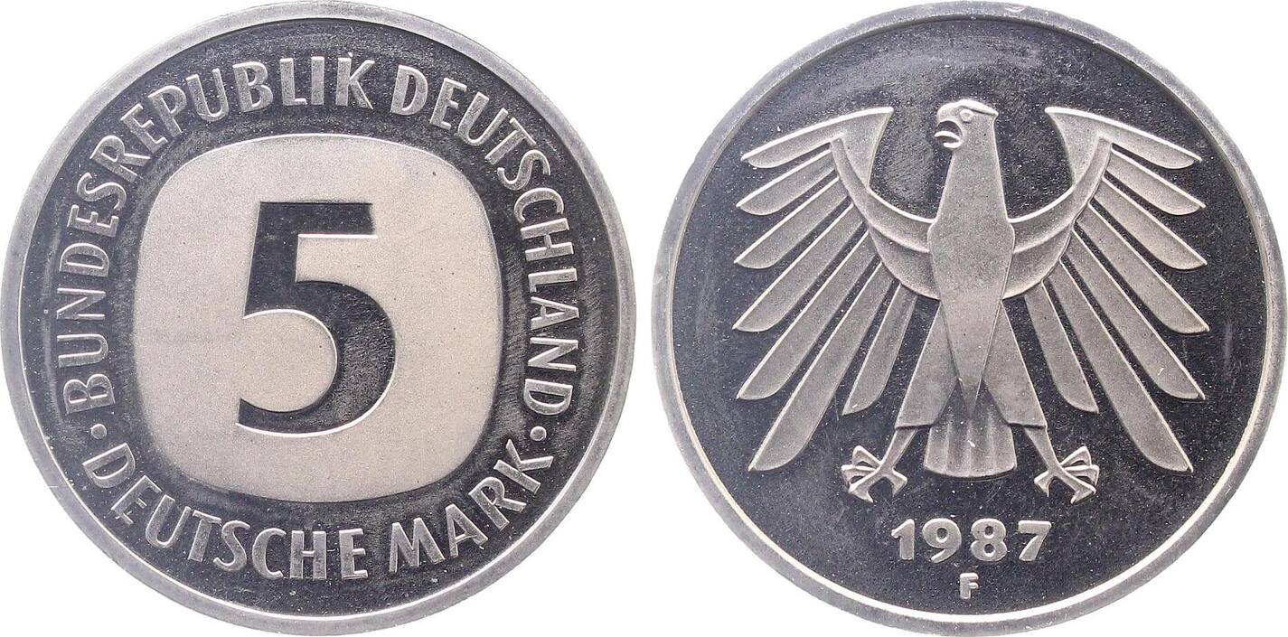 5 DM 1987 F J415 PP Proof PP