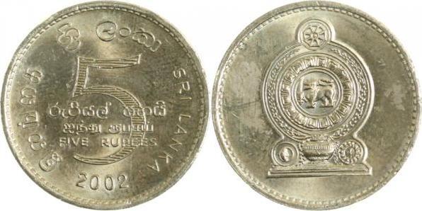 2002 Sri Lanka Rand C.B.S.L.