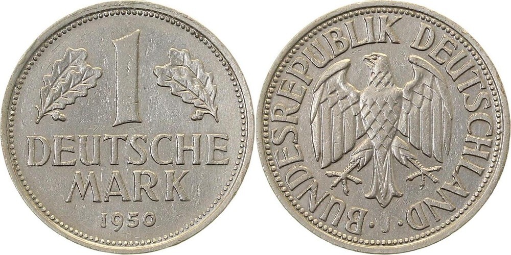 1 DM 1950 J magnetisch J385