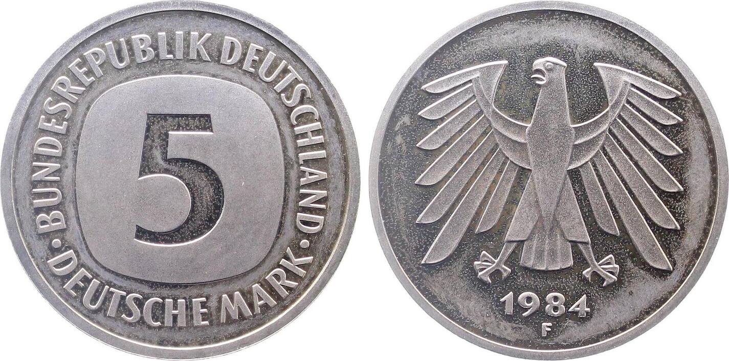 5 DM 1984 F PP PROOF J415