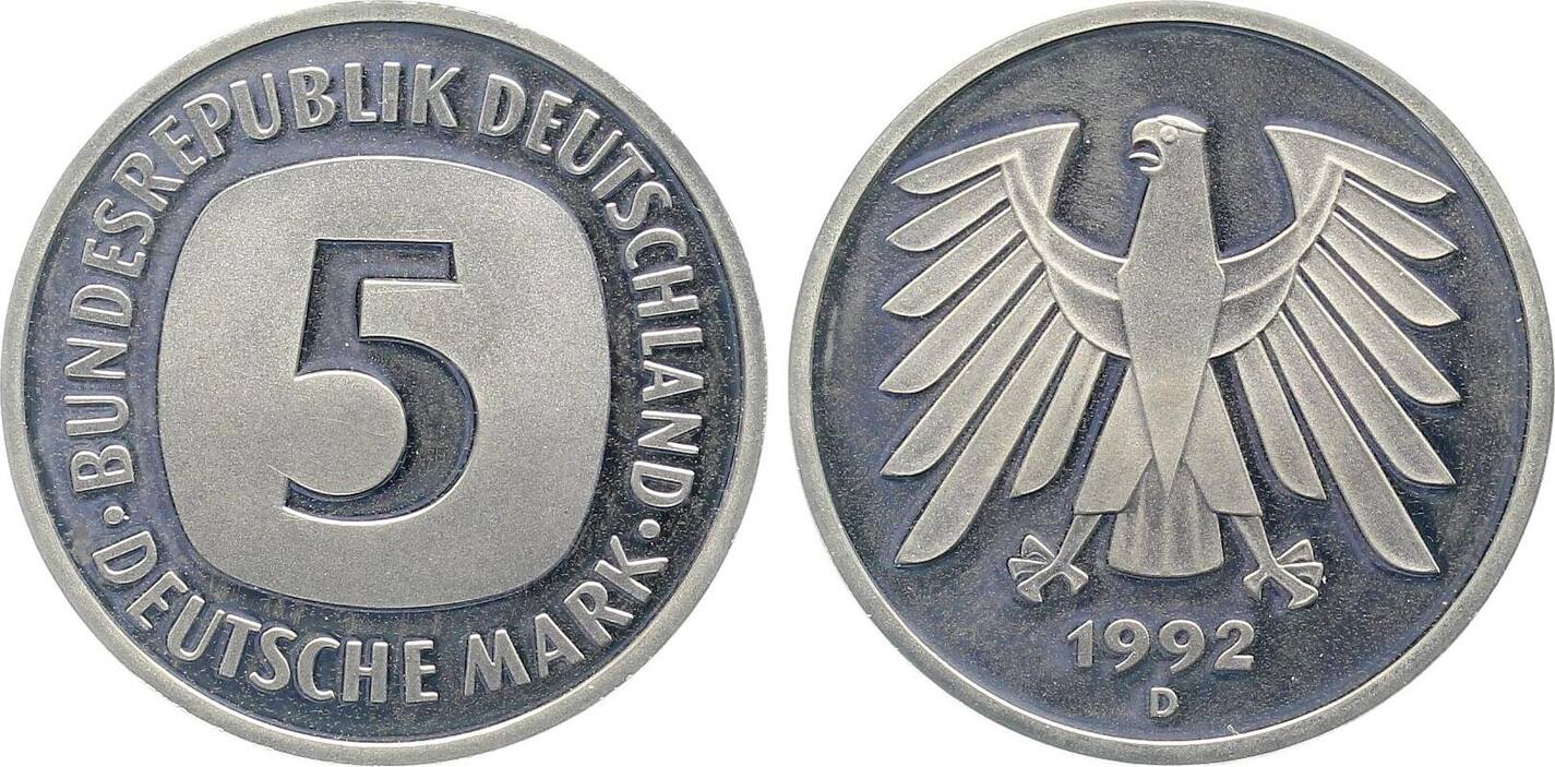 5 DM 1992 D stgl