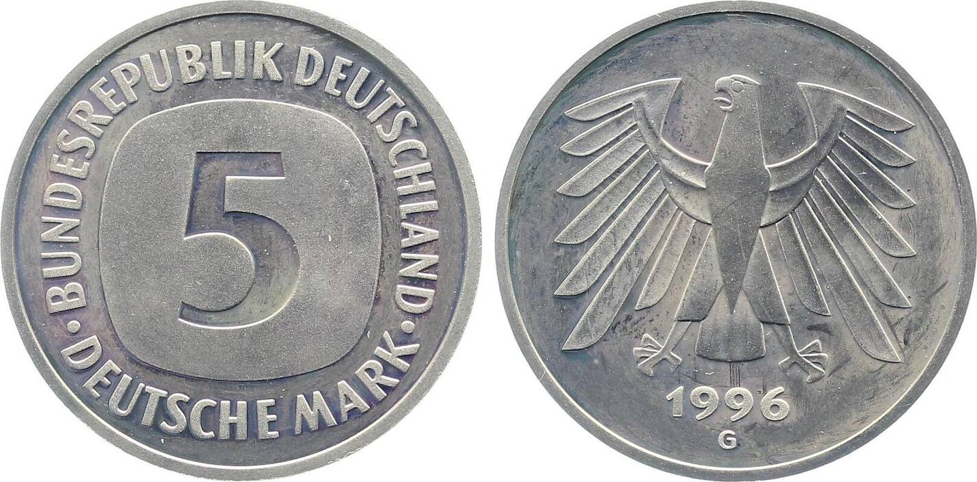 5 DM 1996 G PP Proof J415