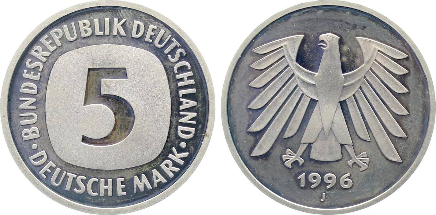 5 DM 1996 J PP Proof J415