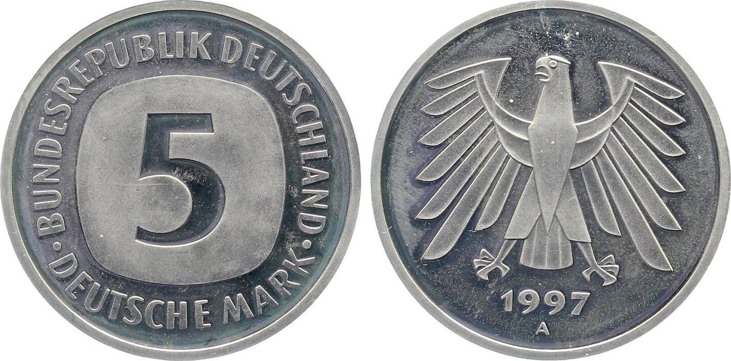 5 DM 1997 A PP Proof J415
