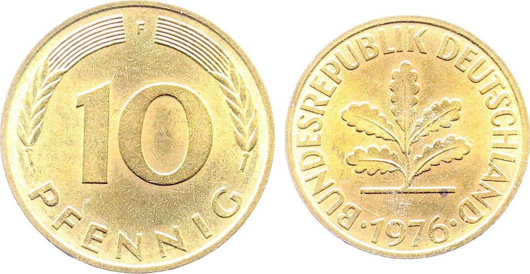 10 Pfennig 1976 F J383