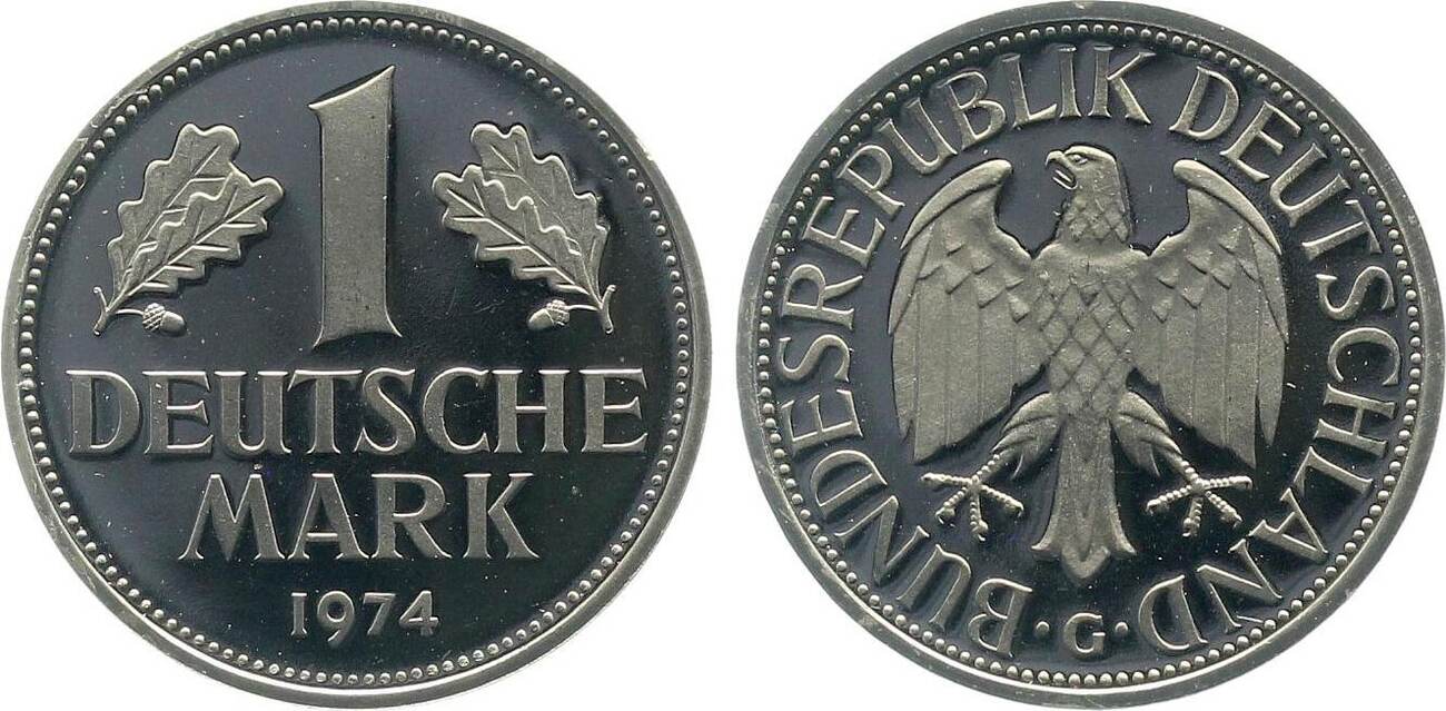 1 Mark 1974 G PP J385