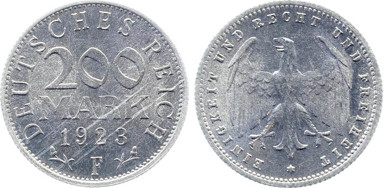 200 Mark 1923 F prfr
