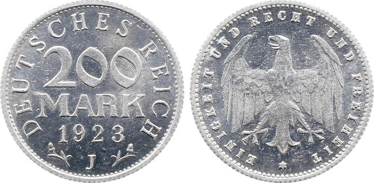200 Mark 1923 J prfr/st EA!!
