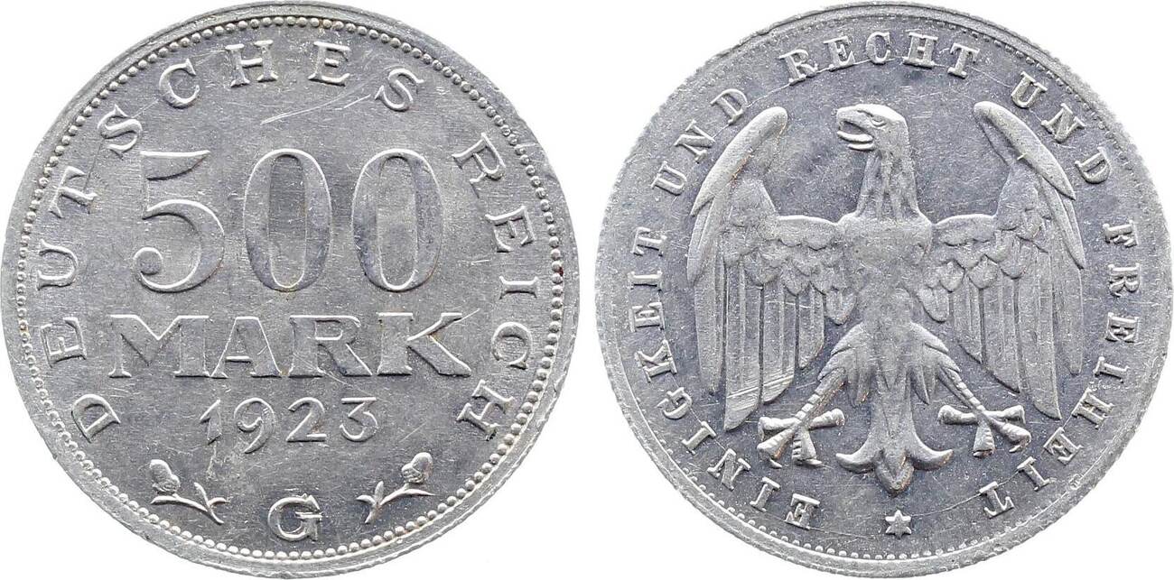 500 Mark 1923 G vz