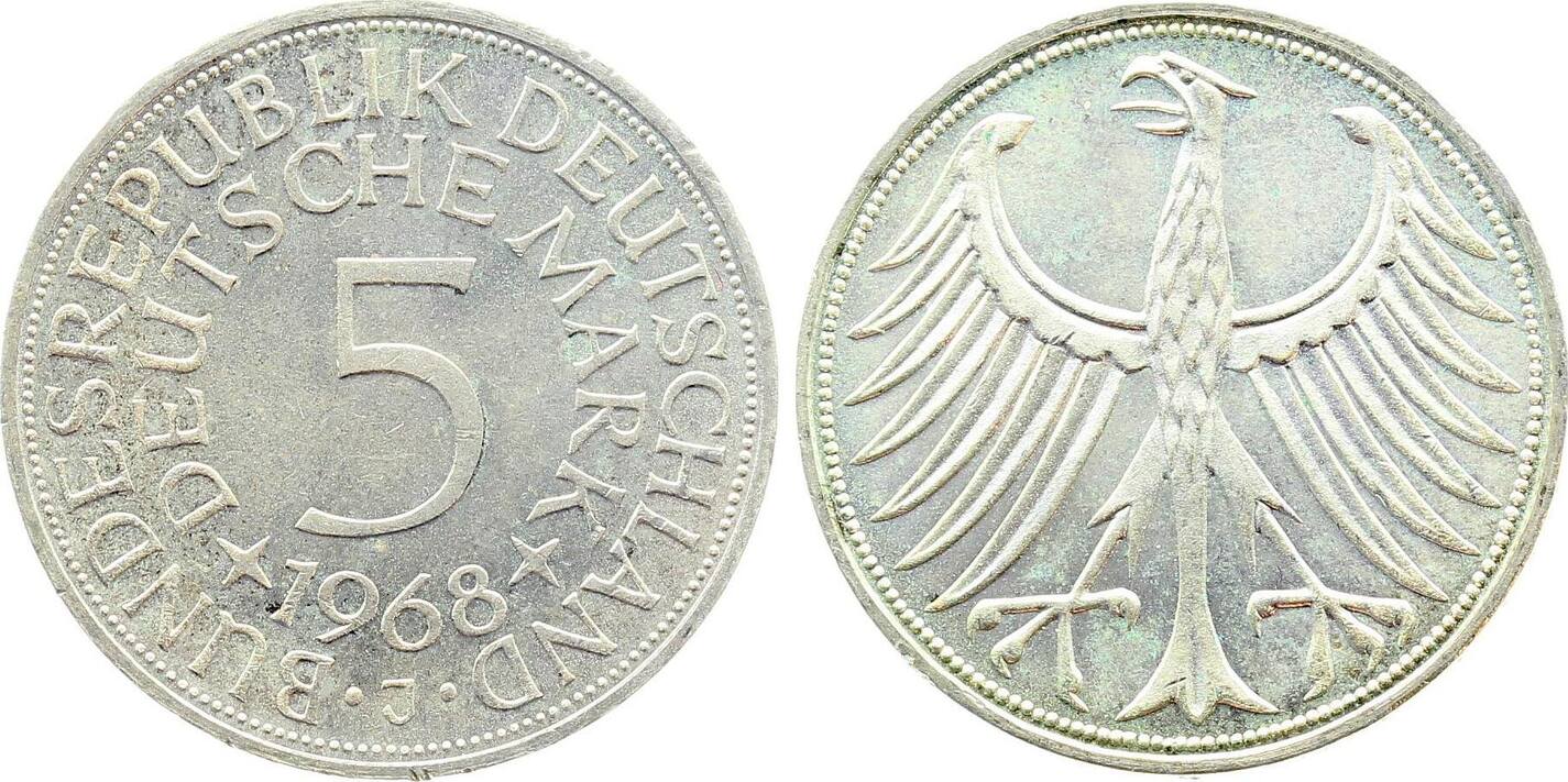 5 DM 1968 J bfr