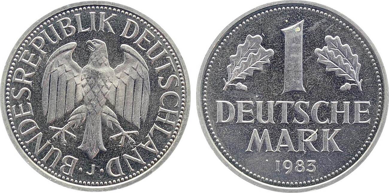 1 DM 1983 J stgl/fein