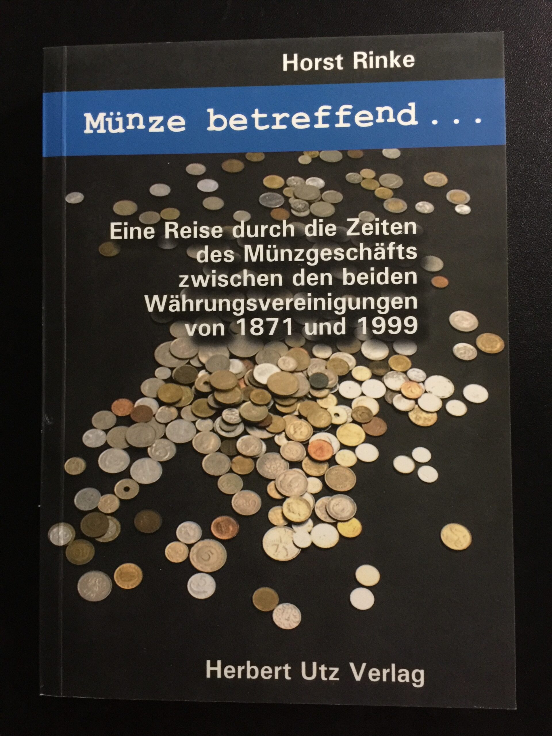 H. Rinke - Münze betreffend eine Münzreise