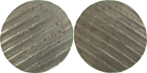 50 Pfennig 1938/39 offiz entwertet J365 50 Pfennig