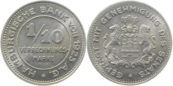 1/10 Verr.Marke HH Jn37 vz/st