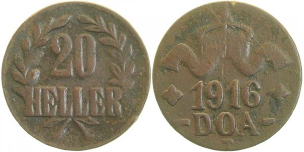 20 Heller 1916T ss Jn 725b ss 20Heller