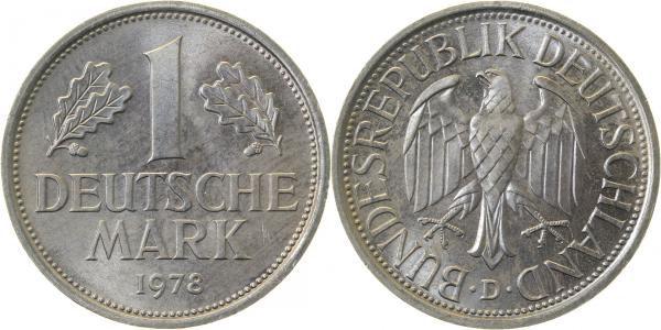 1 DM 1978 D WS: Lichtenrade Prägung J385