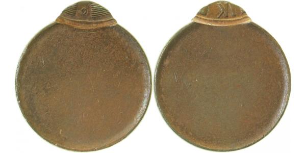 1 Pfennig stark dezentriert ca. 90% Mzz. G J380