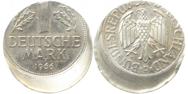 1 Mark 1966 D dezentriert 20% J385