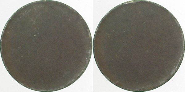 5 Pfennig Rohling J297 5 Pfennig