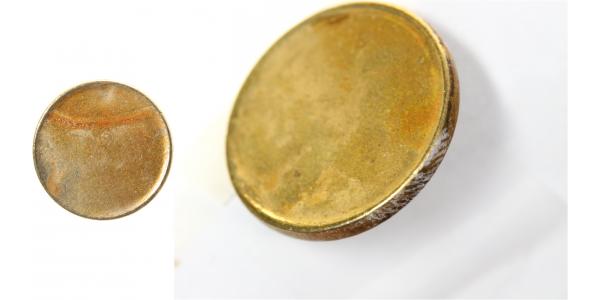 5 Eurocent Rohling gestaucht