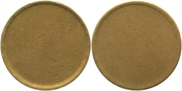 5 Mark DDR Rohling mit Randinschrift, Cu/Alu RRR
