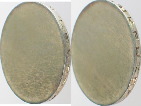 5 DM Rohling A.Schweitzer 1975 G, nur Randinschrift