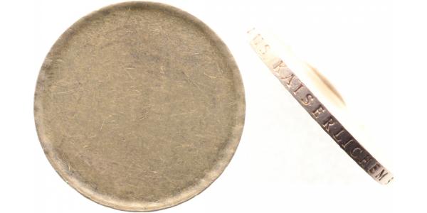 10 DM Rohling Heinr. der Löwe J462, nur Randinschrift