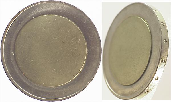 2 Euro Probe Ring m.Rndschrift "Einigkeit und Recht